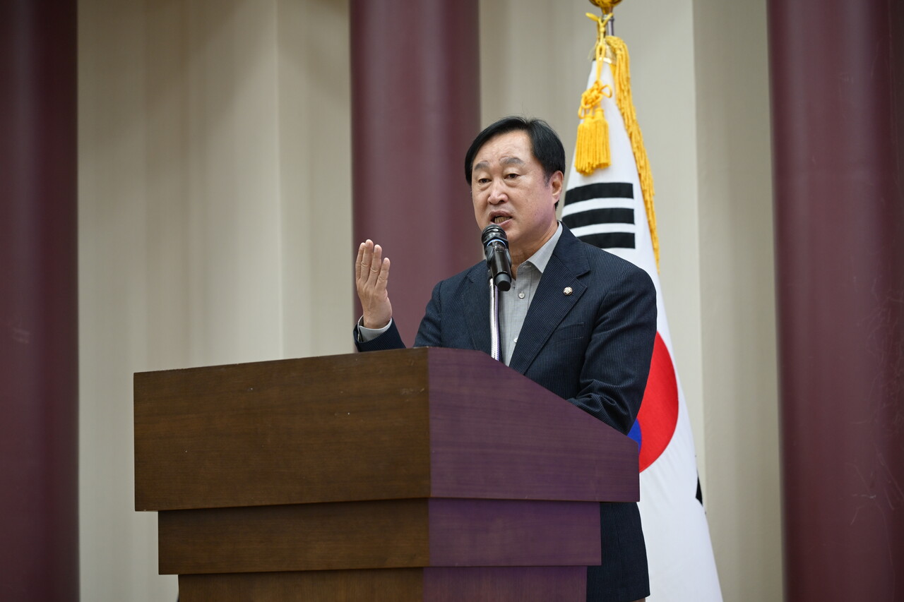 환영사를 전한 김준혁 의원
